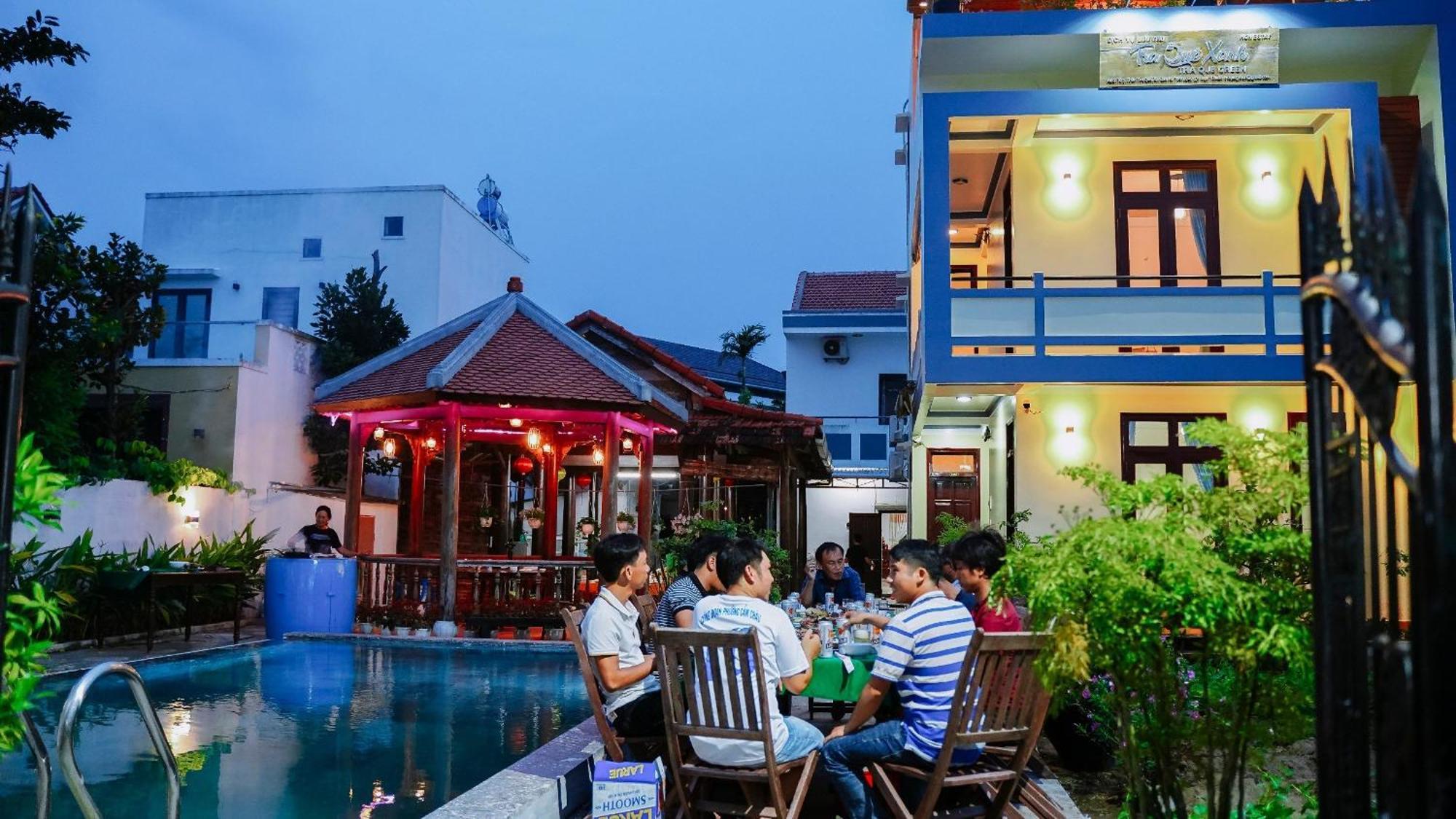 Tra Que Green Villa Хойан Экстерьер фото